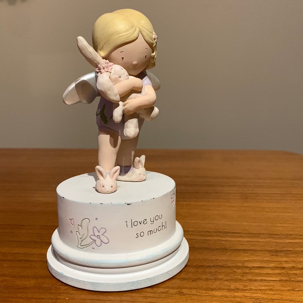 Cutie Patootie Angel figurine - "I love you so much"